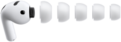 AirPods Pro 3, silicone ear tips, five sizes