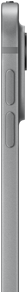 iPad Pro, side exterior, silver colour, thin profile, aluminium enclosure, volume buttons and pro camera system