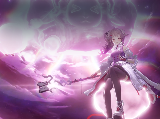 Screen display of “Control” video game, advanced graphics powered by Apple M4 chip