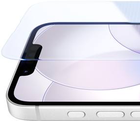 iPhone 17e, front exterior with Ceramic Shield 2, side exterior, white colour, buttons: Action, volume