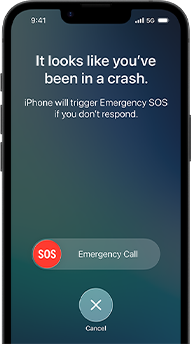 Messages via satellite feature in use