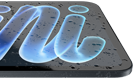 iPad mini, showcasing water droplets on a screen