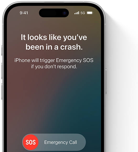 Showing GPS location and Emergency SOS messaging via Satellite on iPhone 16