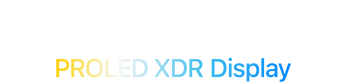 MacBook Pro with PROLED XDR Display