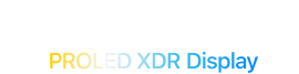 MacBook Pro with PROLED XDR Display
