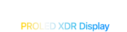 MacBook Pro with PROLED XDR Display